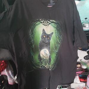 The Mountain Enchanted Black Cat Tee 3xl Never Worn Or Washed Unisex